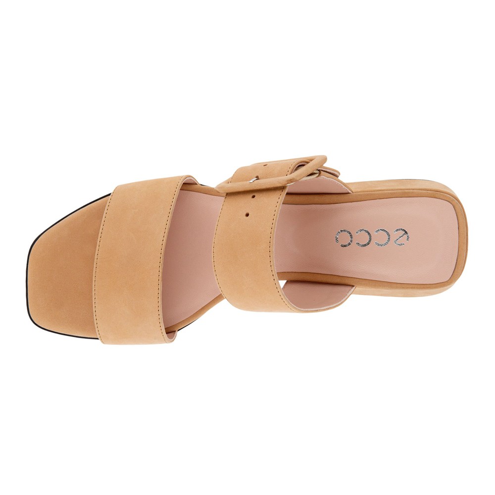 Sandalias Mujer - ECCO Elevate Squared - Kaki - YIZ743561